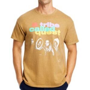 A Tribe Called Quest Graphic T-Shirt - Brown